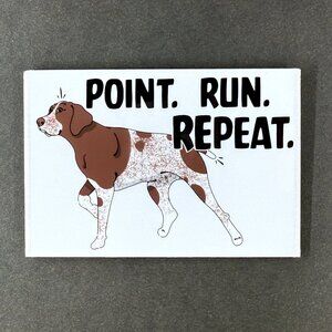German Shorthaired Pointer Magnet Funny Mini Art Decor Gift Handmade 2x3